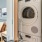 stacked washer and dryer in a closet
