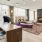 spacious clubhouse with ample lighting throughout