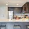stools at kitchen counter