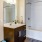 a bathroom with shower/tub combo